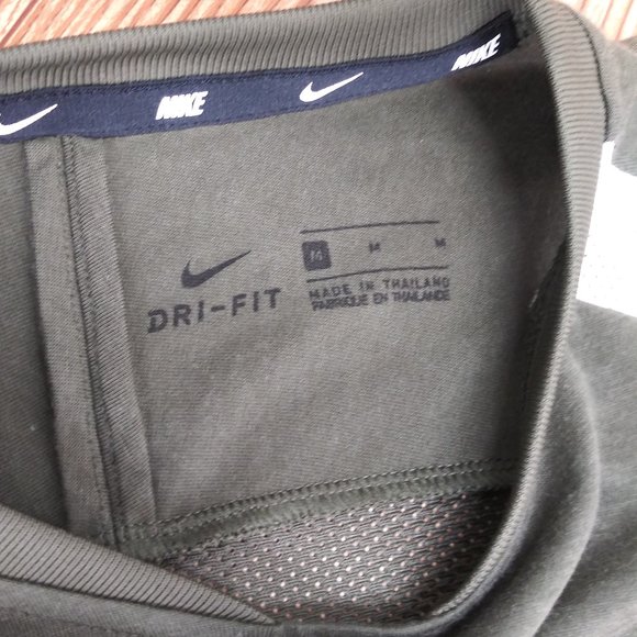 Nike Dry Academy TOP khaki t-shirt soccer size M - Picture 4 of 6